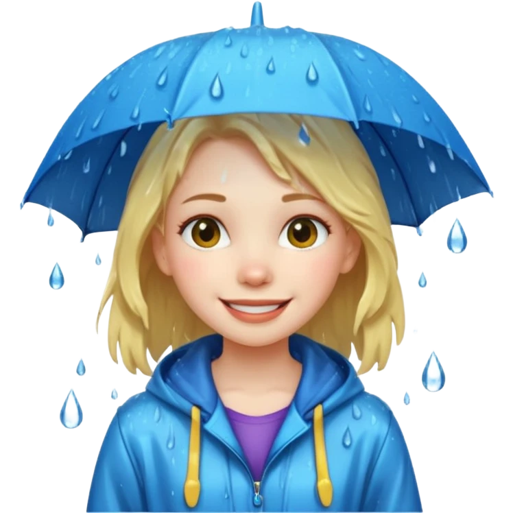 mi piace il terzo, puoi aggiungere la pioggia emoji