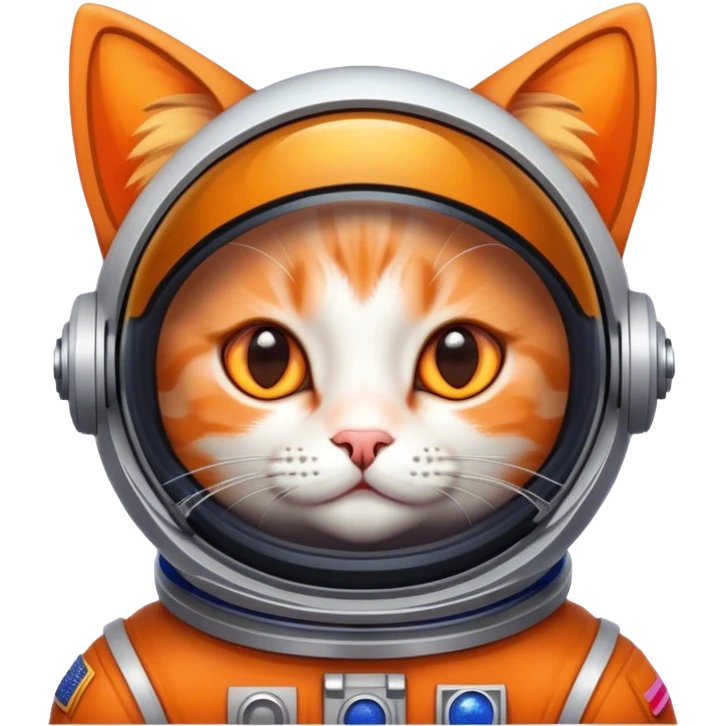 Chat dans l’espace  emoji