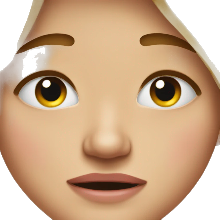 Person crying so much their eyes are like bright red emoji