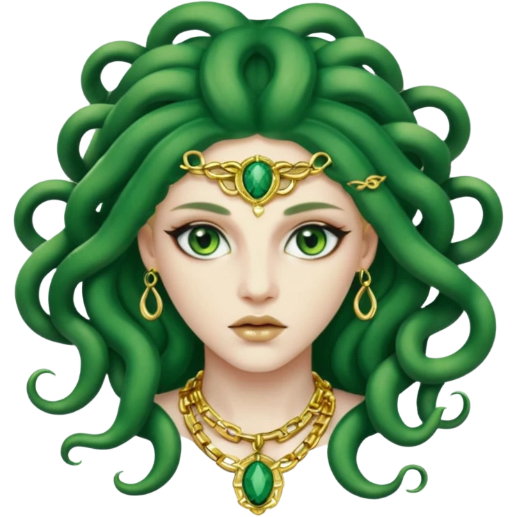 Medusa Versace emoji