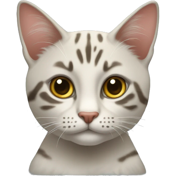 Трёхцветная кошка emoji