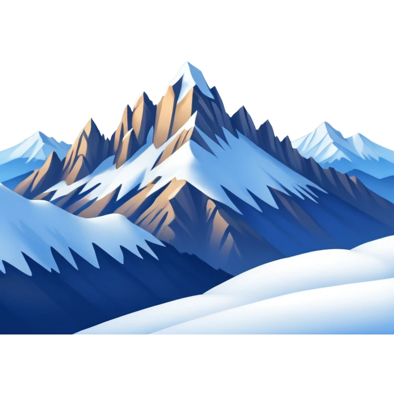 Blue mountains emoji