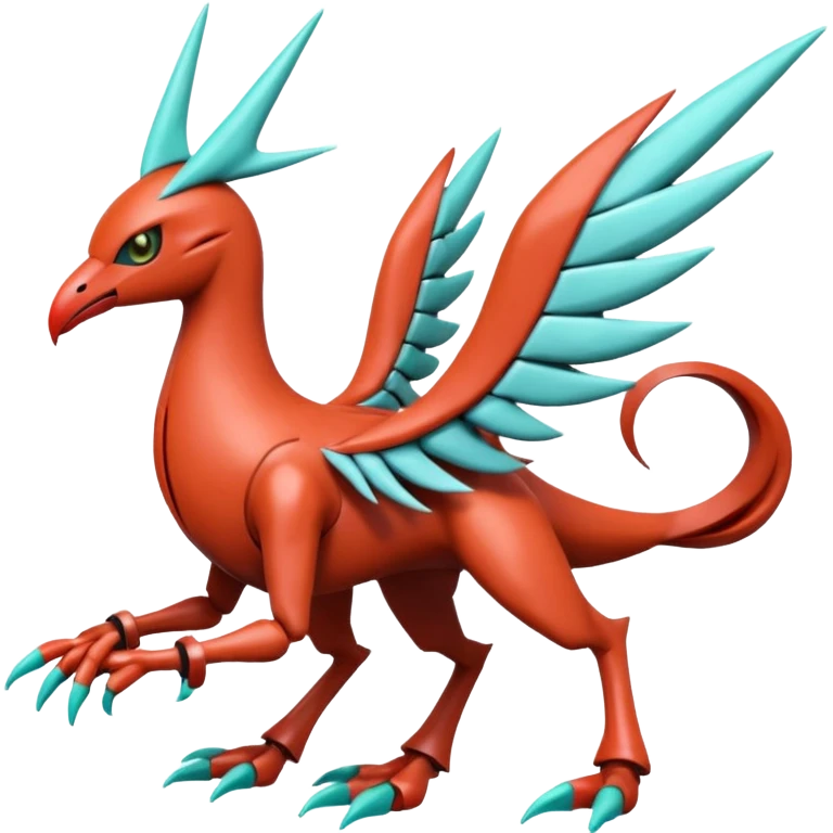 Inteleon-Chocobo-Scizor-Deoxys-Bisharp-Pokémon-Fusion, full body emoji