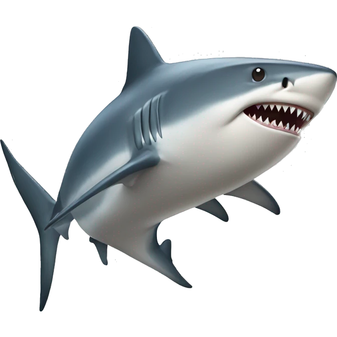 Shark with legs emoji