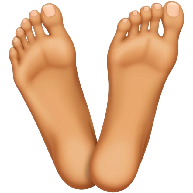 Holding feet  emoji