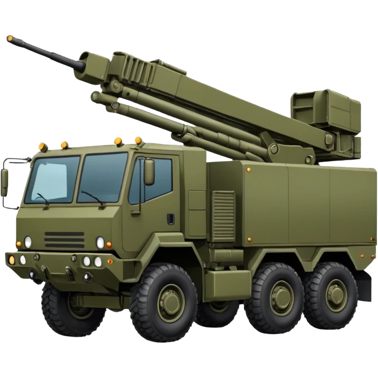 three-axle wheeled chassis himars emoji