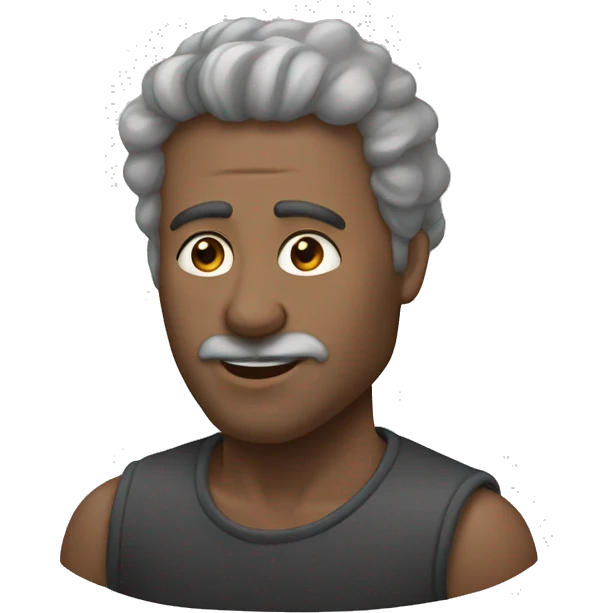 Черная кровать  emoji