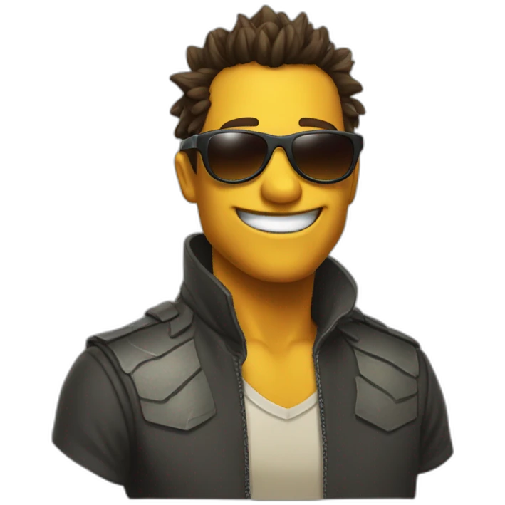 dracofeu with sunglasses  emoji