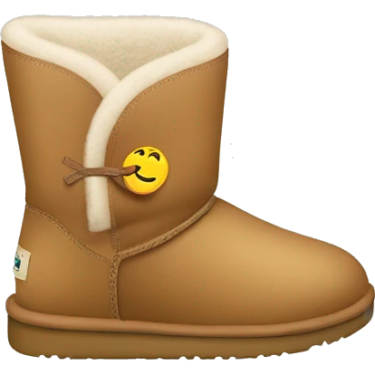 Light brown UGGs ￼ emoji