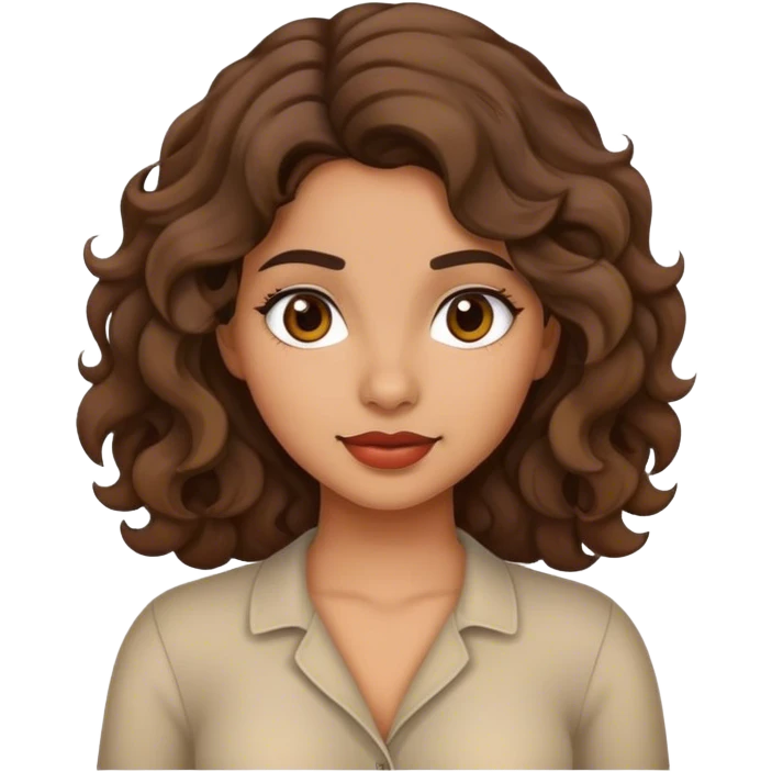 Latina,wavy girl emoji