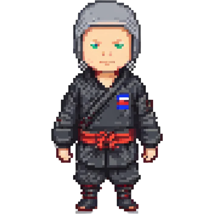 Realistic Putin as a ninja emoji