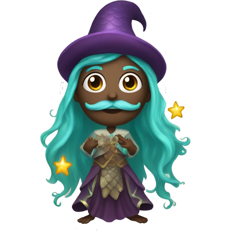 mermaid wizard emoji