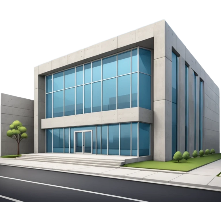 Music recording studio building emoji