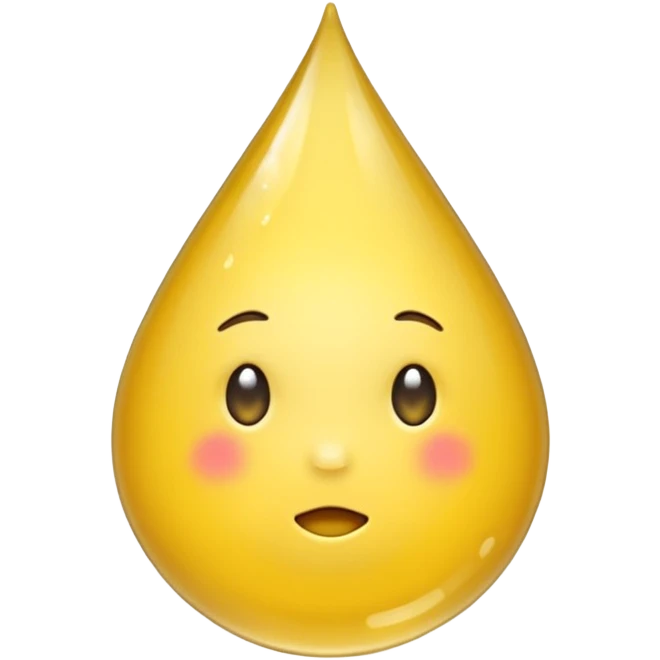 drop of pee emoji