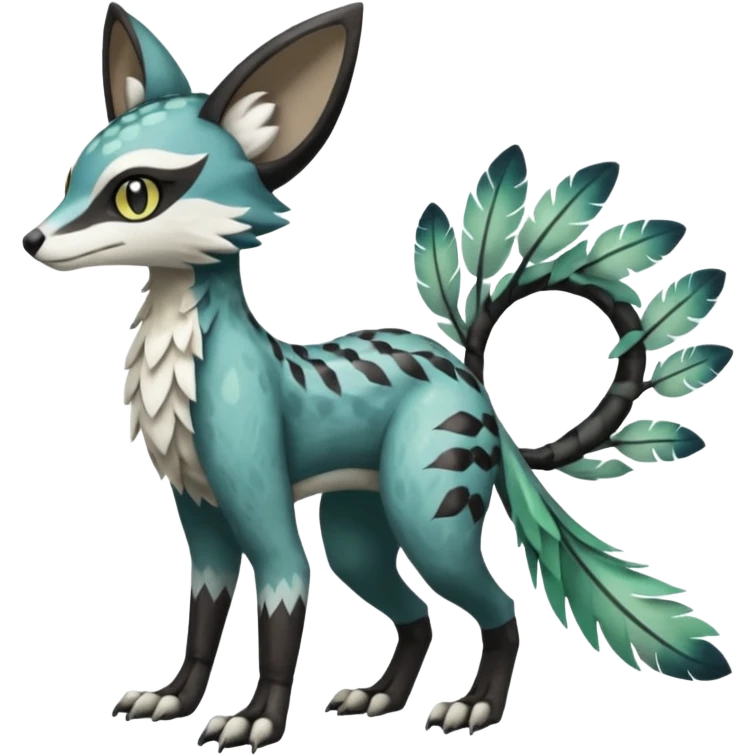Meloetta-Vernid-Trico-Sergal-Genet-Pokémon-Fakémon-hybrid-fusion-creature emoji
