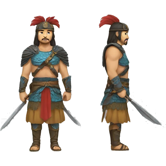 Turkic warrior emoji