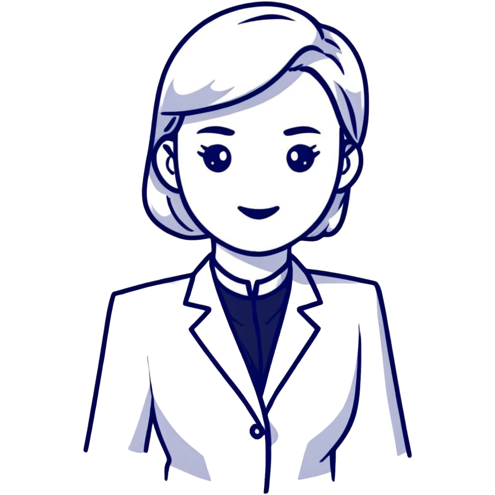 Woman working in office, professional emoji
