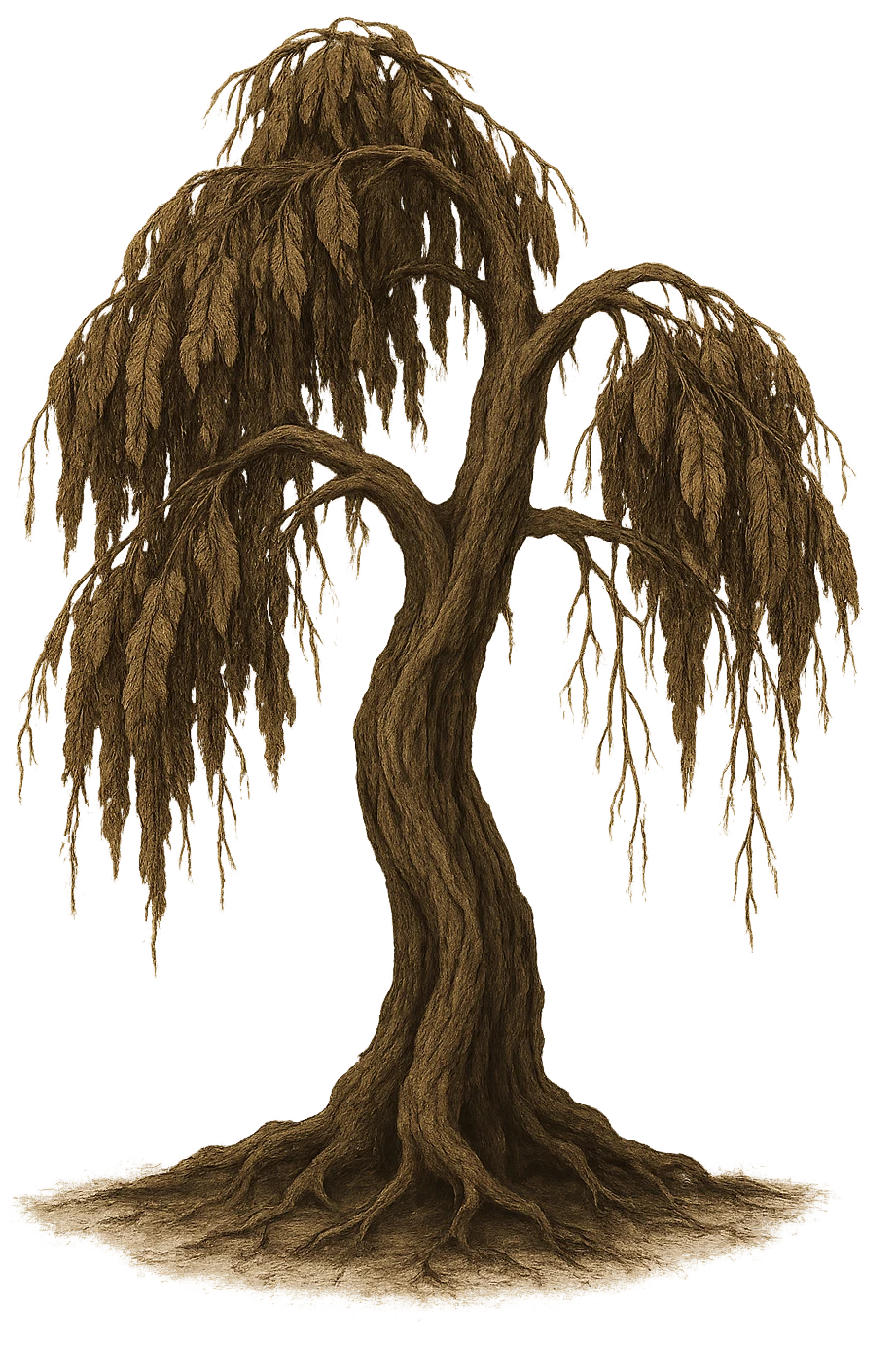 ALBERO APPASSITO AMMOSCIATO emoji
