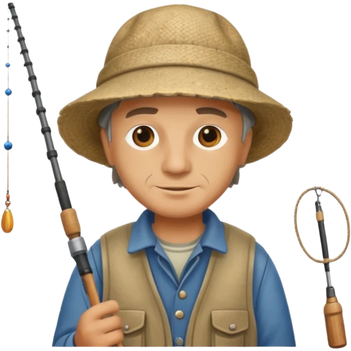 Fisher  man emoji