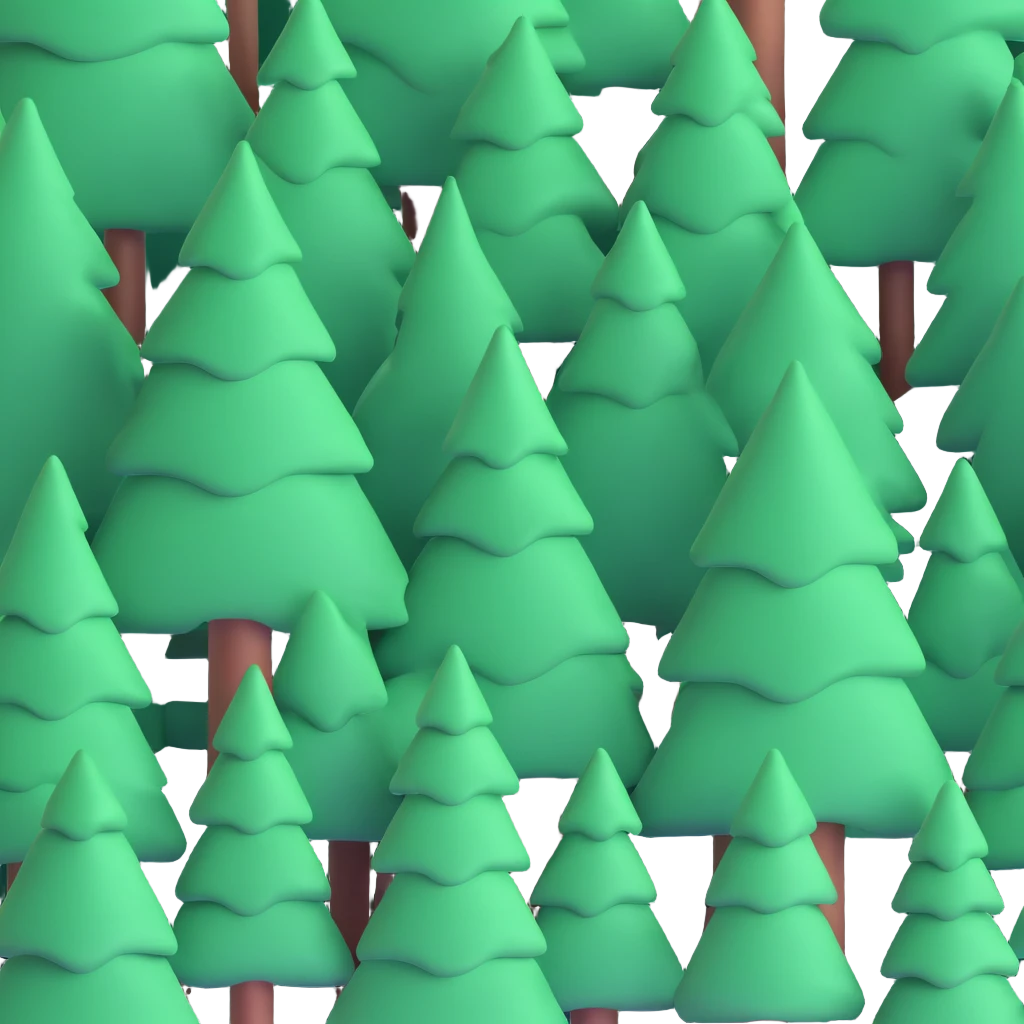 spruce forest emoji