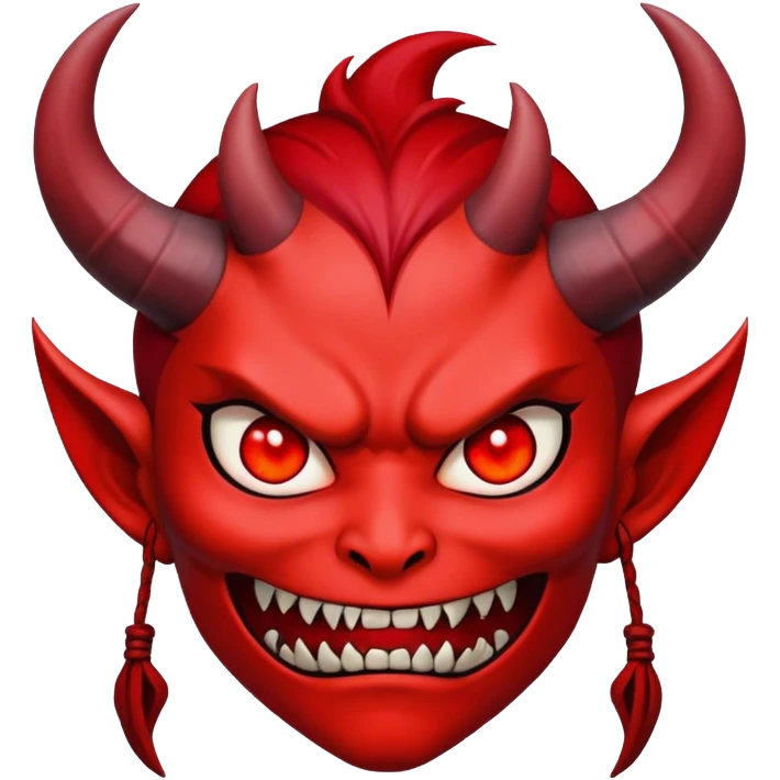 Anime demon emoji