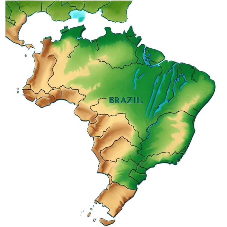 Map of Brazil emoji