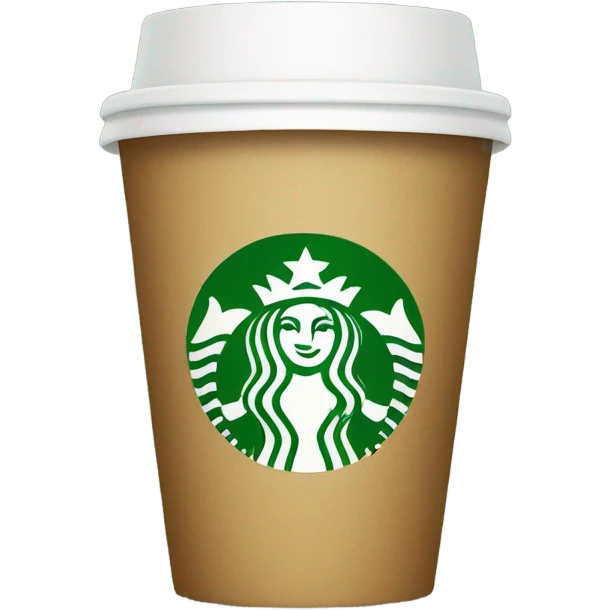 Starbucks cup emoji