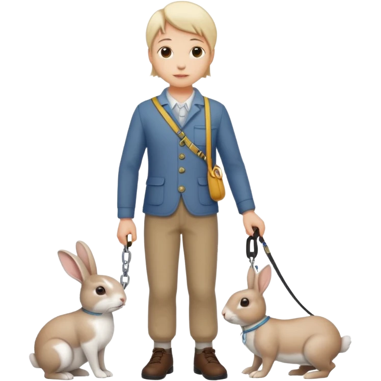 Walker + rabbit leash, Pet Walkers. emoji
