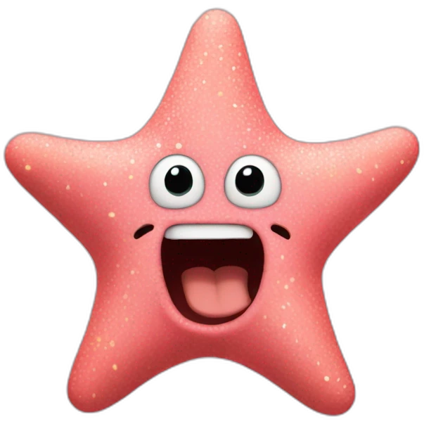 Patrick star emoji