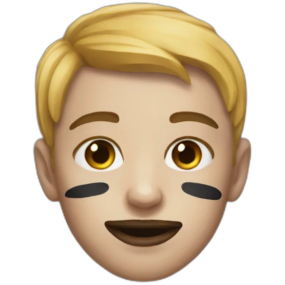 face paint emoji