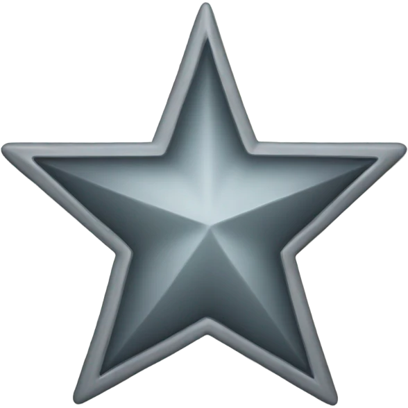 Half star emoji
