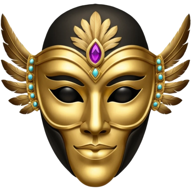 DJ Claptone mask emoji