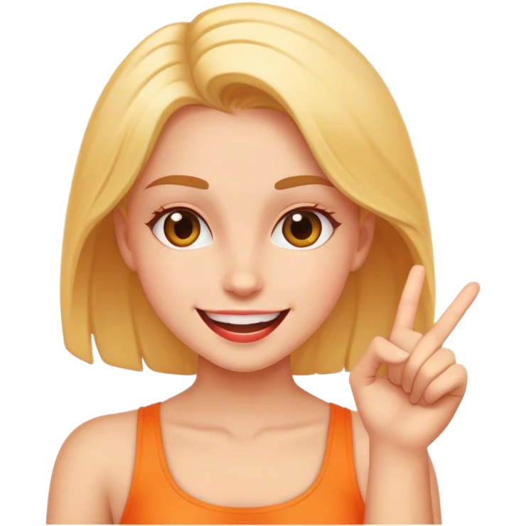 happy Girl Power emoji