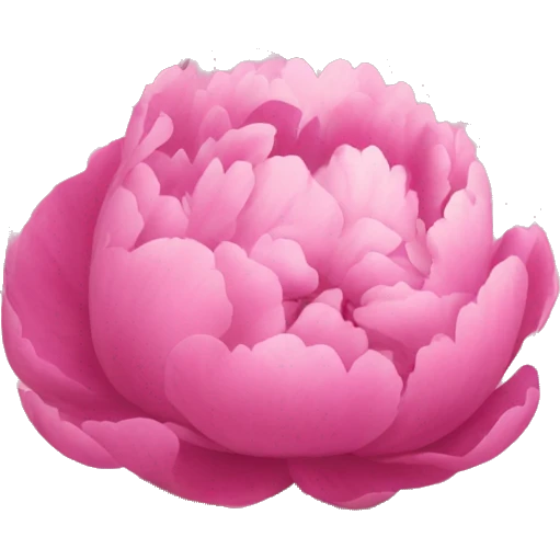 Pink Peonies emoji