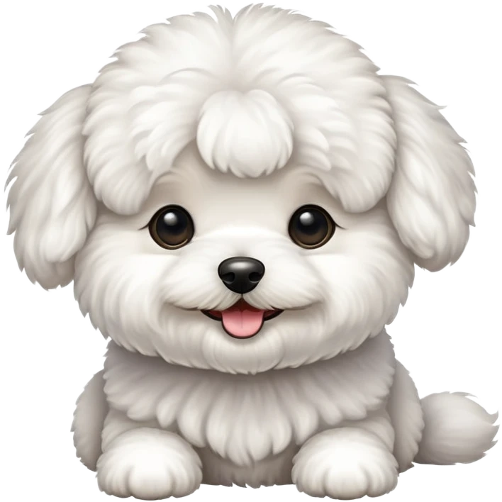 Bichon Maltés dog  emoji