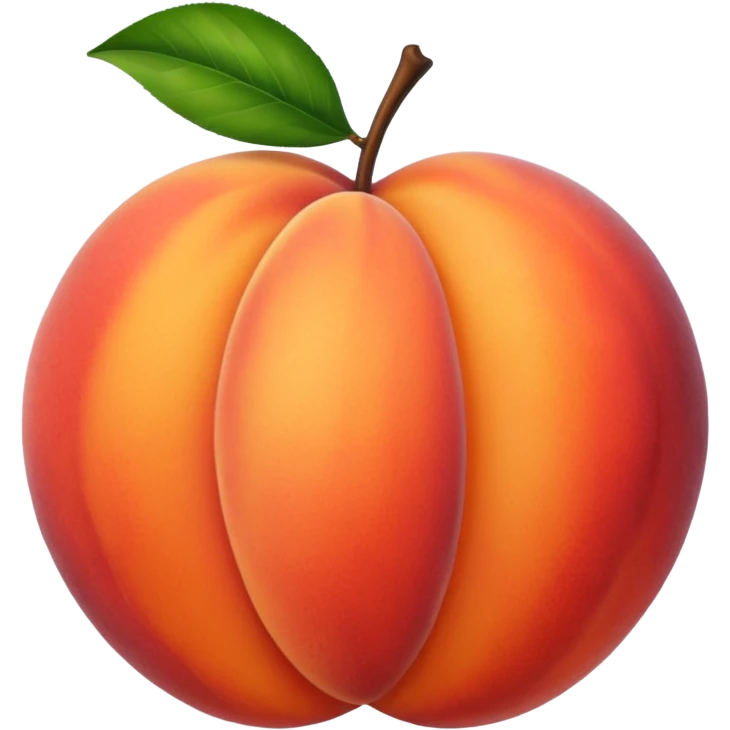 Peach emoji