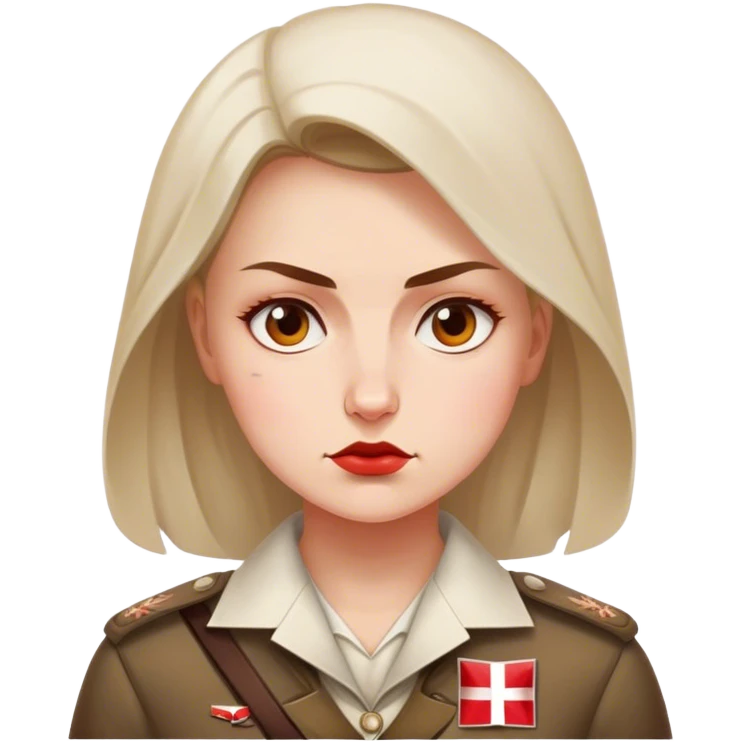 polish patriot woman nationalist emoji