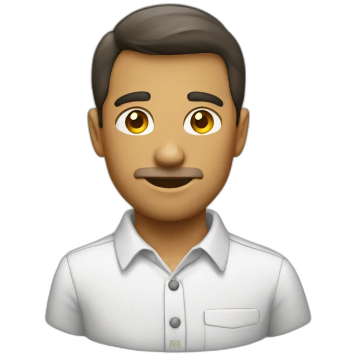 Button next emoji