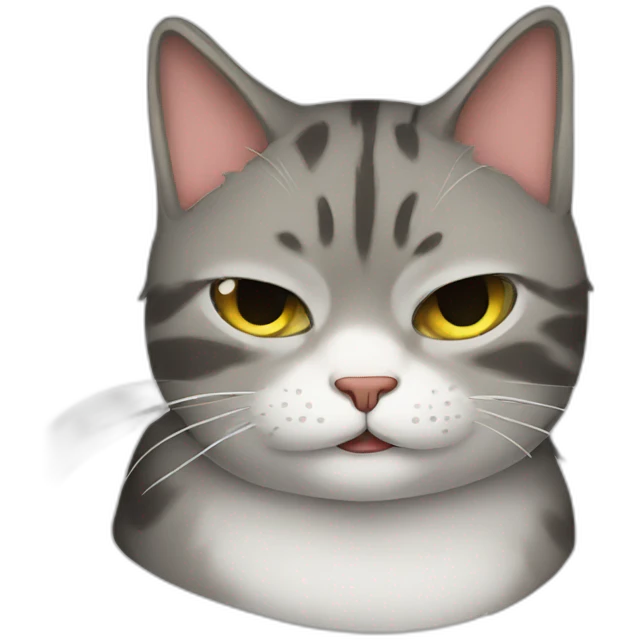drunk cat emoji
