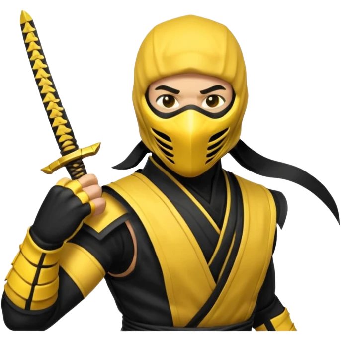Mortal kombat scorpion emoji emoji