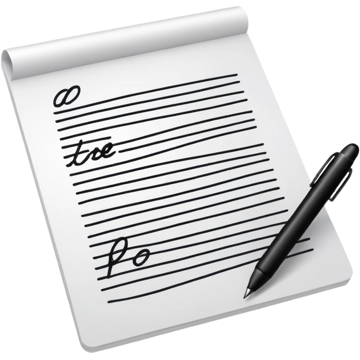 hand write emoji