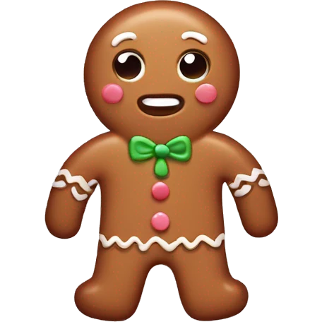 Cute Gingerbread  emoji