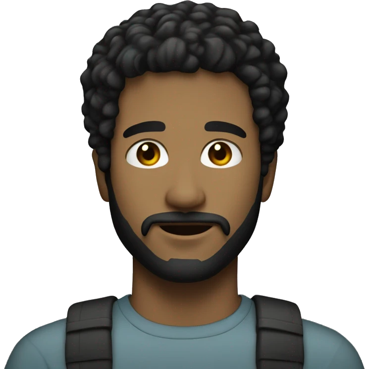 man,27yo,black hair,facial hair,enginieer,white kin emoji