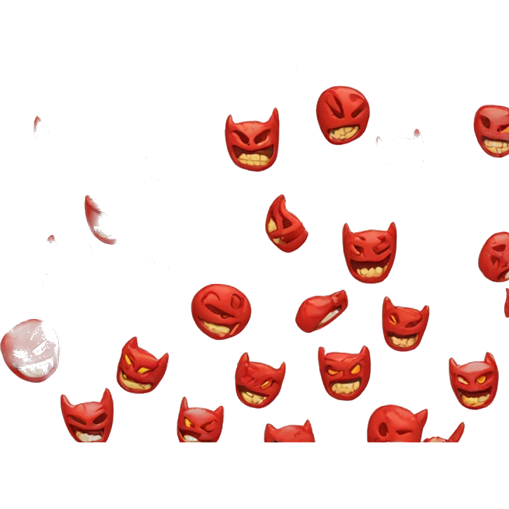 Demonio rojo emoji