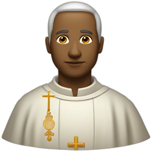 Sacerdote orando emoji
