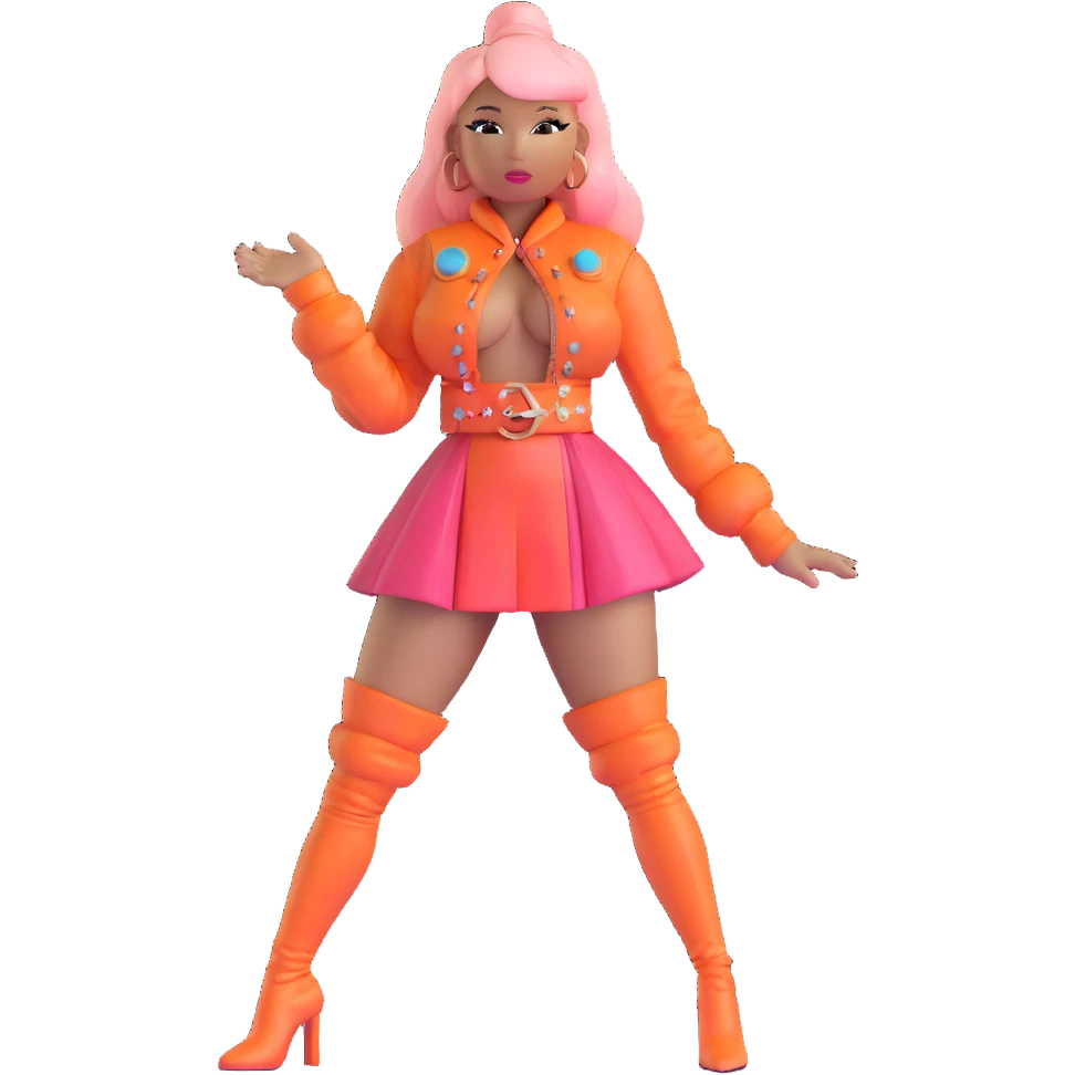 Nicki Minaj rapper emoji