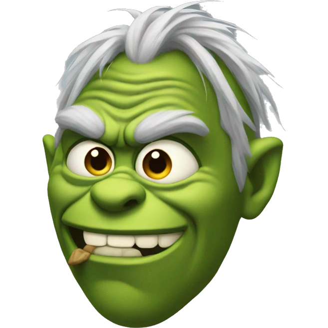 Rock Grinch  emoji