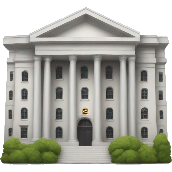 scary old government building emoji
