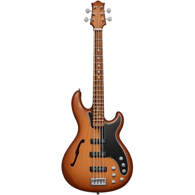 Bass guitar emoji