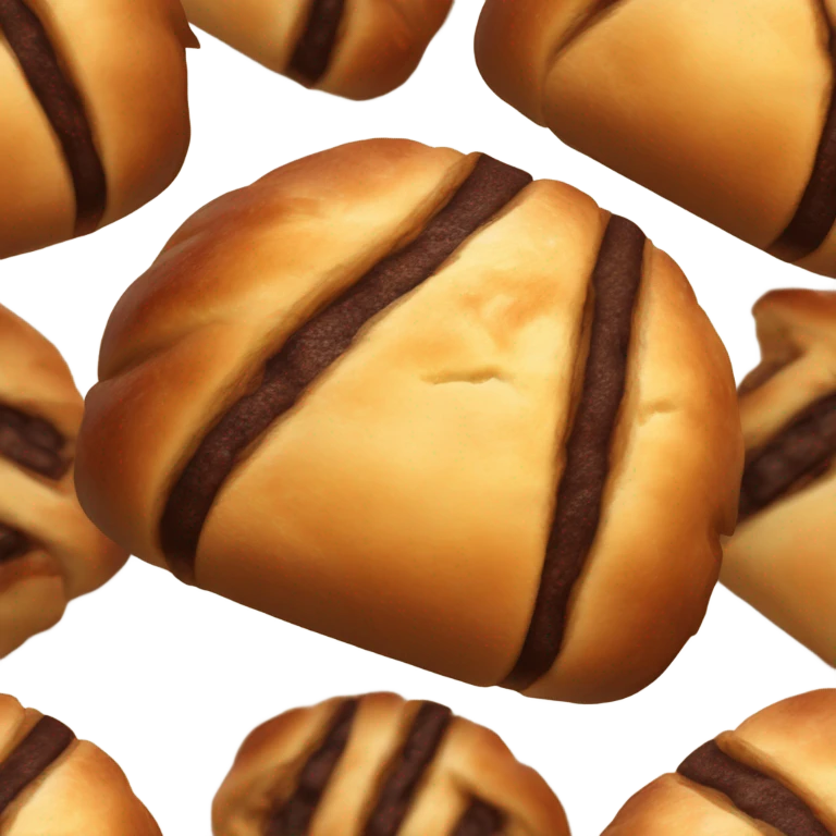 French pain au chocolat  emoji